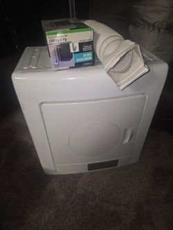 Portable indoor washing machine and dryer, sold together
