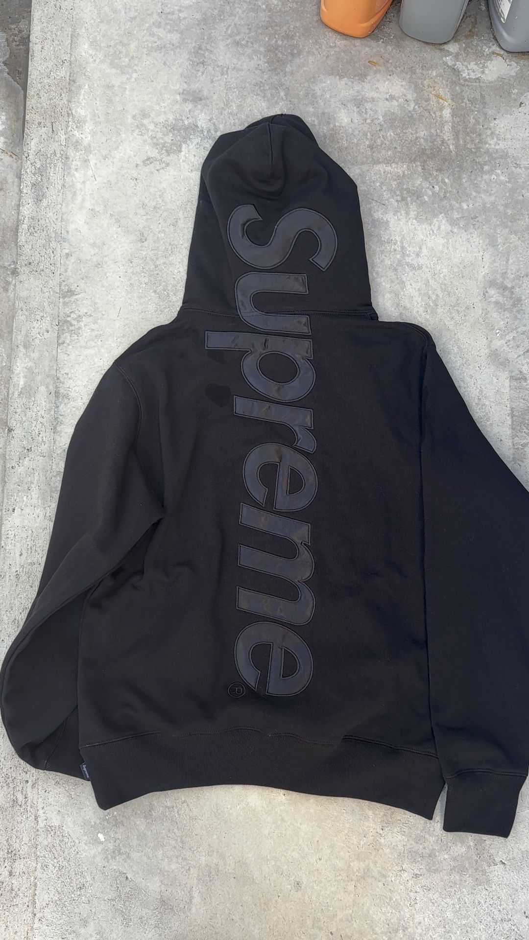 Black Supreme Hoodie