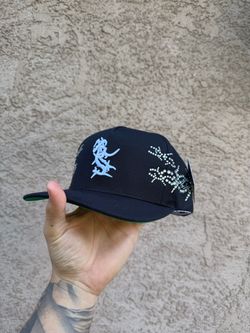 KTH KILL THE HYPE SACRED SOX CROWN OF STONES RHINESTONES HAT