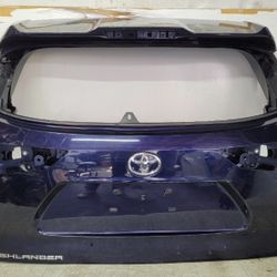 2020 2021 2022 2023 2024 TOYOTA HIGHLANDER REAR LIFTGATE TAILGATE OEM