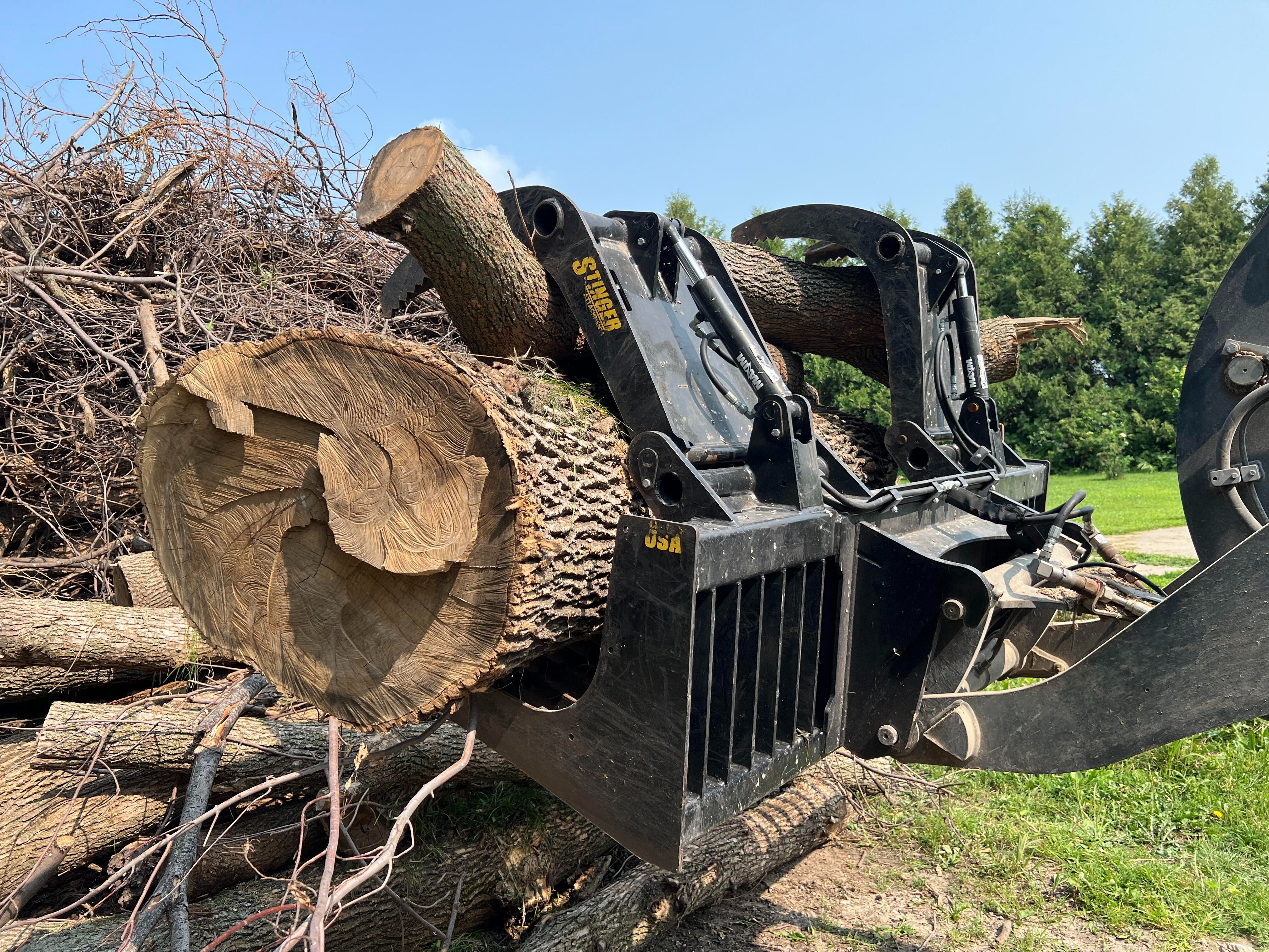 Stinger Attachments Rock & Brush Grapple (ROG-72)