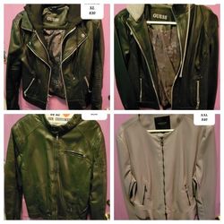 Mens/Womens Faux Leather Jackets