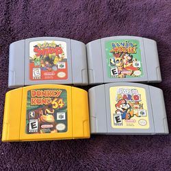Nintendo 64 Games - Assorted (Read Desc.)
