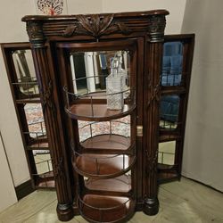 Interesting Bar/bookcase Cabinet 