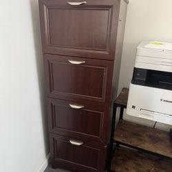 Wooden Filing Cabinet