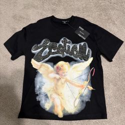 Mixed Emotion Black Graphic T-Shirt