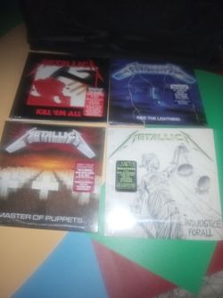 Metallica 4 CD Remastered Album Bundle