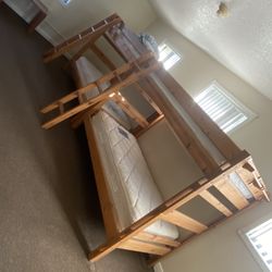 Wooden Bunk Bed