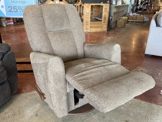 LA-Z-BOY Felix Manual Swivel Rocker Recliner – Warm Grey