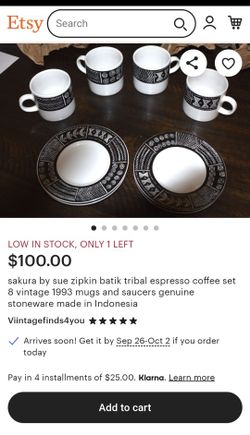 Special !!!! Full Set Indonesian Stoneware