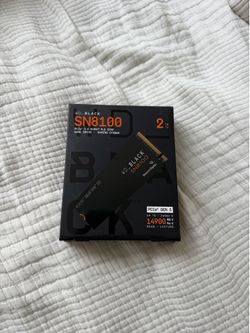Gen 5 WD Black SN8100 2TB NVMe SSD