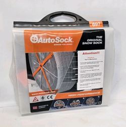 Autosock 697 Snow Socks for Tires | Alternative to Tire Chains | Pack of 2