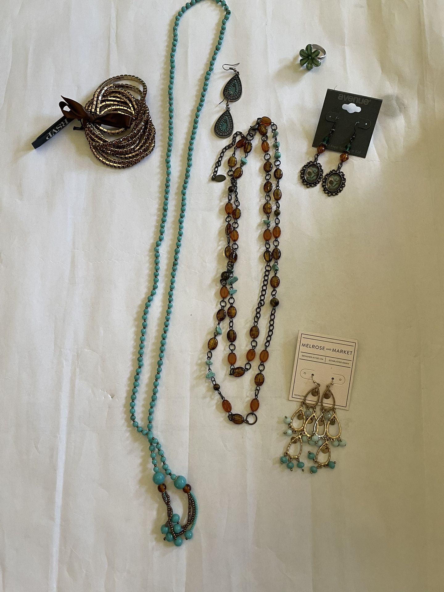 Bundle of costume jewelry
