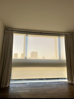 Huge Roller Blinds 142.5 inches W x 100 inches H