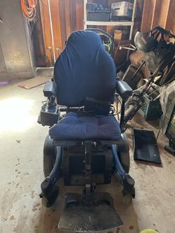 Power Wheelchair with Joystick Controller
