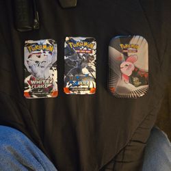 Blk/Wht Edition Pokemon Cards... 