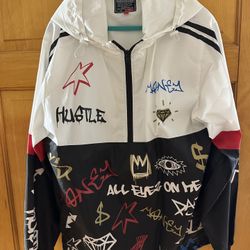 Men’s Windbreaker, Size Large [NEW!]