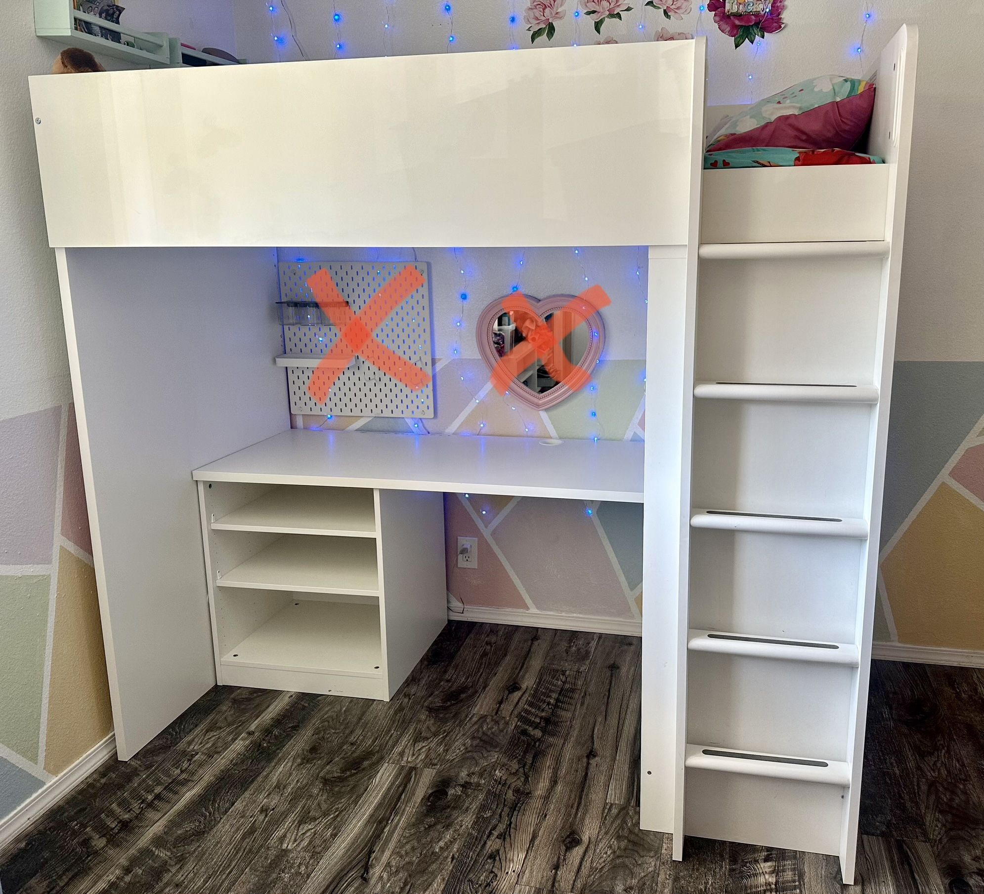 Ikea Loft Bed With Desk