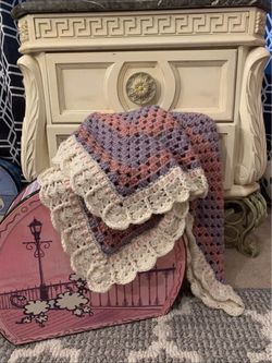 Handmade baby blanket 35x35