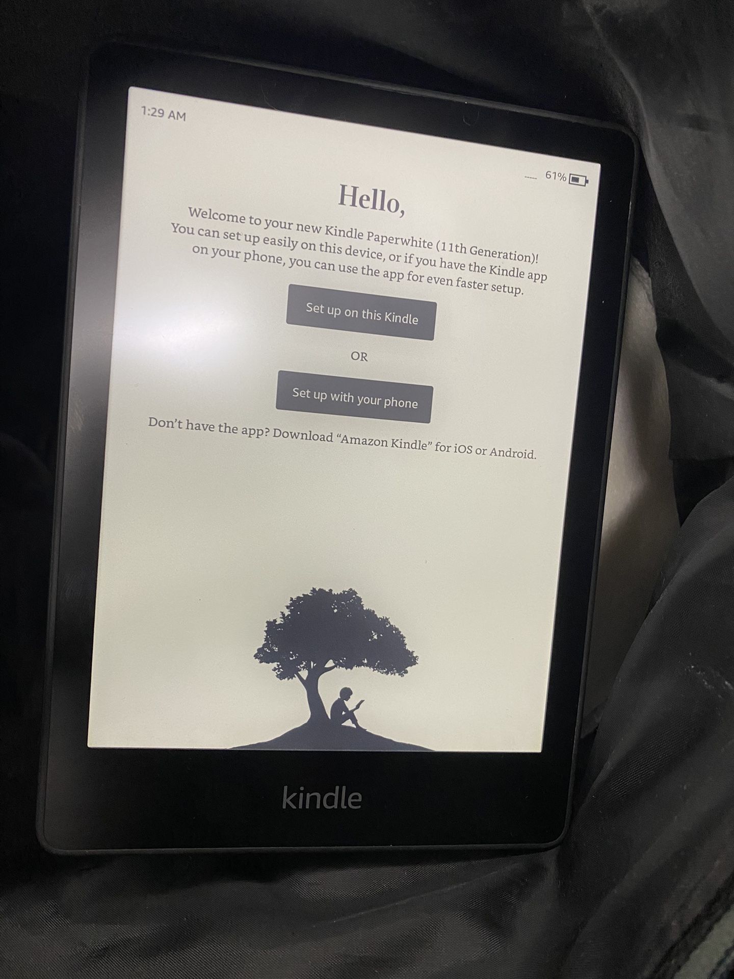 Brand New Amazon Kindle Tablet For $60
