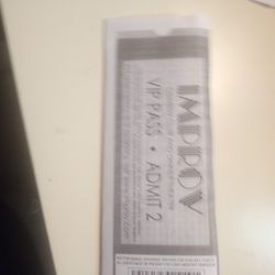 Improv Tickets