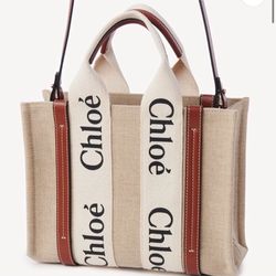 Chloe Like New With Dustbag Small Woody Tote 