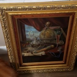 Very Nice Ornate Art Work Original 