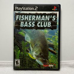 Fisherman's Bass Club PS2 PlayStation 2 Complete CIB Authentic