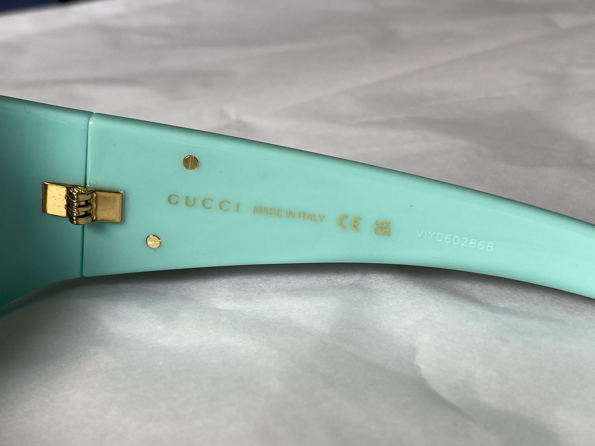 Gucci GG1247s Sunglasses Teal and Gray NEW w/ Extras + FREE Shipping 0GC002194__1100L1_030A.png main image 3