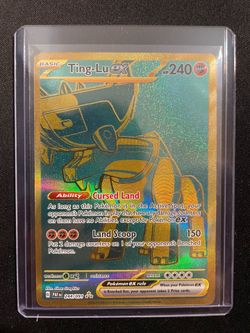 Pokemon Ting Lu #244 (Paldean Fates)