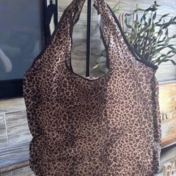 Plastic Leopard Bag 