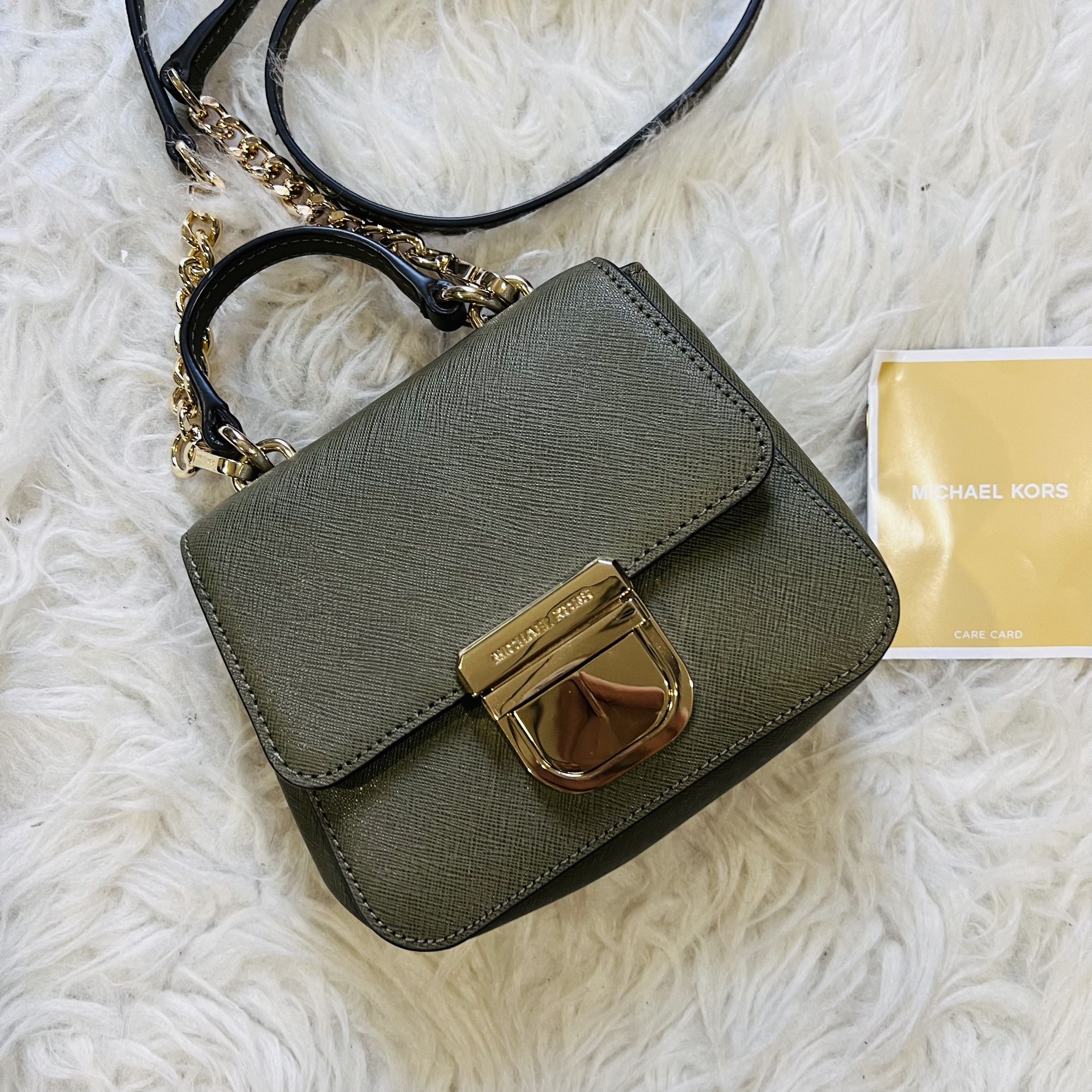 Michael Kors Bridgette Mini Crossbody Bag Green