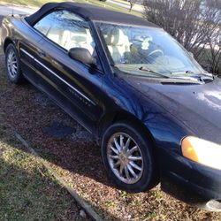 2001 Chrysler Sebring convertible Limited. 