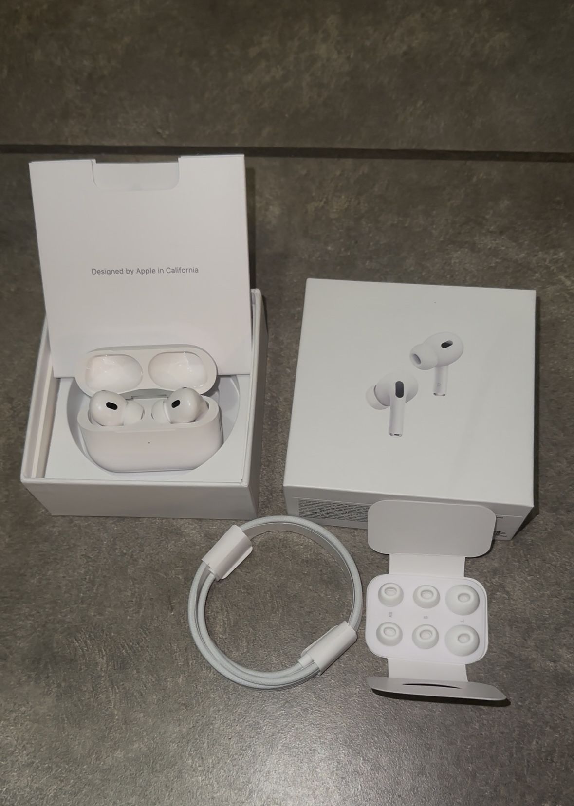 Apple AirPods Pro 2nd Generation (ANC) with MagSafe Wireless Charging Case - Opened Box