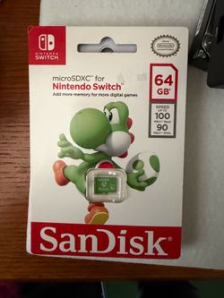 SanDisk Yoshi Nintendo Switch Memory Card