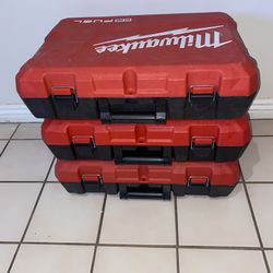Milwaukee M18 Fuel Drill Set Cases