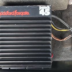Rockford Fosgate Punch 45 Amp