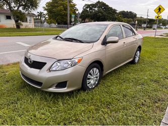 2009 Toyota corolla