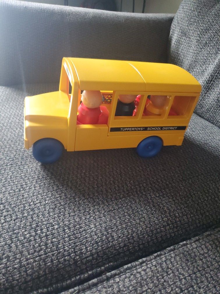 Tuppertoys School Bus Toy