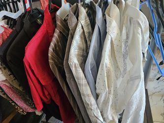 Men Shirts Small To Large Used long & short sleeve EACH