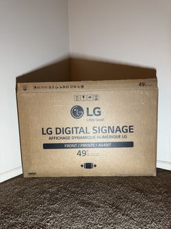 For Sale: LG 49" Digital Signage Display - Commercial Grade