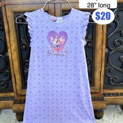 Vintage Disney Princess dress nightgown pajama Girls 6 (?)