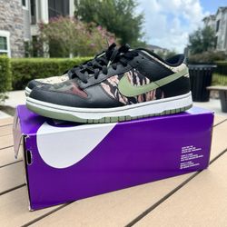 Nike Dunk Low “Black Multi-Camo”