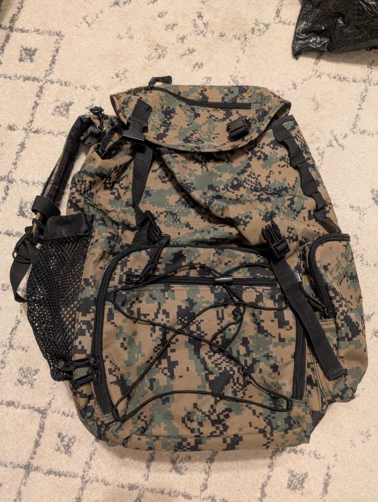 Camo Backpack
