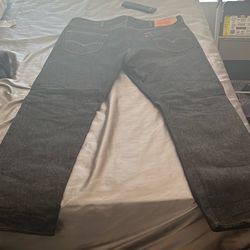 Levi’s Charcoal 501s, 38 Waist 30 Length 