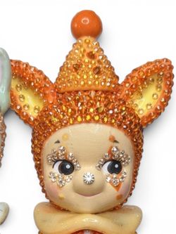 Clown fawn Sonny angel canvas