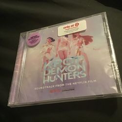 Brand new k pop demon hunters soundtrack cd