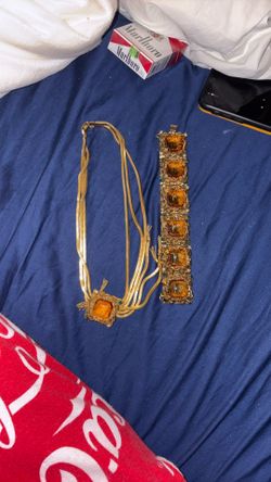 Vintage Bracelet And Necklace