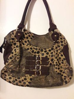 WOMEN'S CHEETAH PRINT PURSE