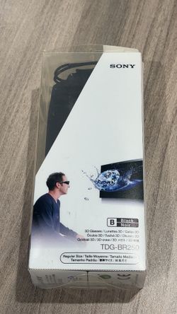 Sony TDG-BR250 Active 3D Glasses 1($15) Or 5($50)